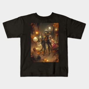 PARIS BALLROOM ON HALLOWEEN Kids T-Shirt